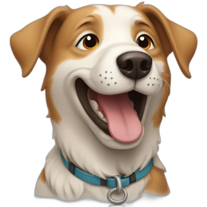 happy dog emoji