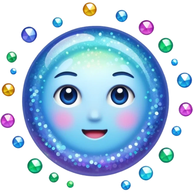 glitter lumen emoji