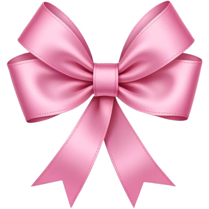 Pink reminder ribbon emoji