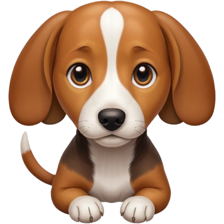 beagle dachshund mix emoji