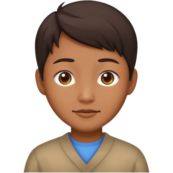 Asian Brown emoji