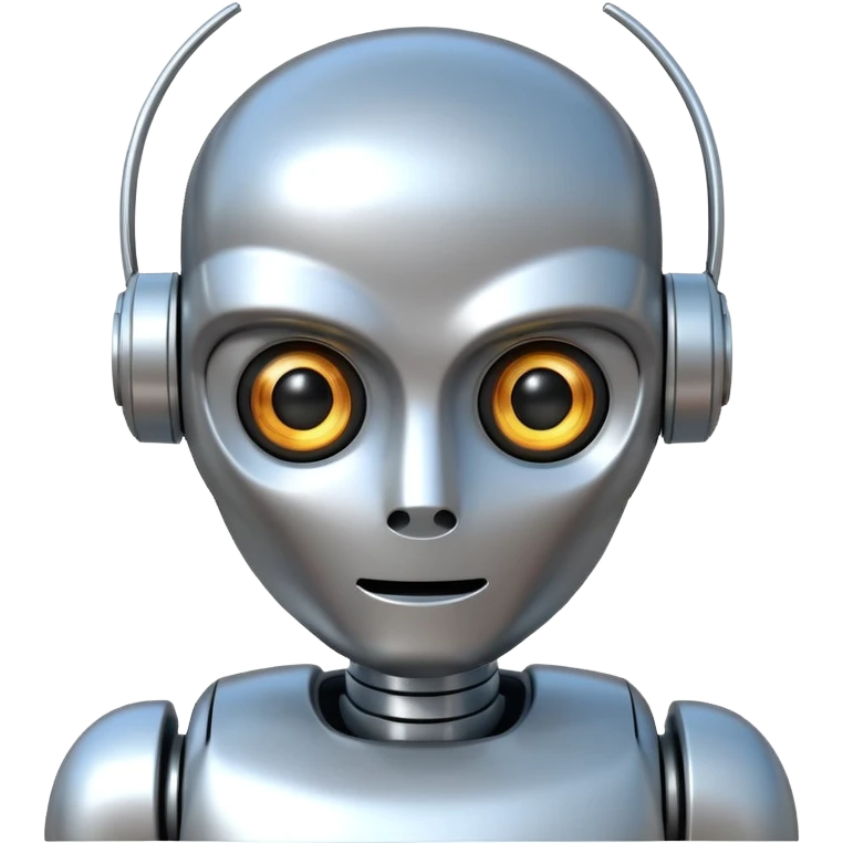 3d movie robot cartoon emoji