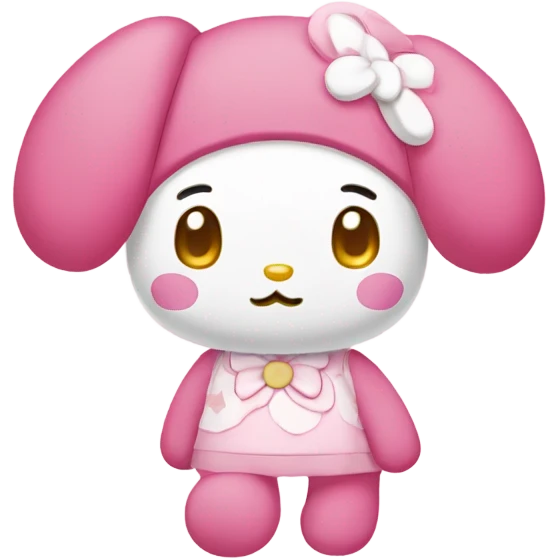 my melody from sanrio emoji