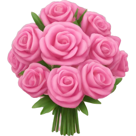 pink bouquet emoji