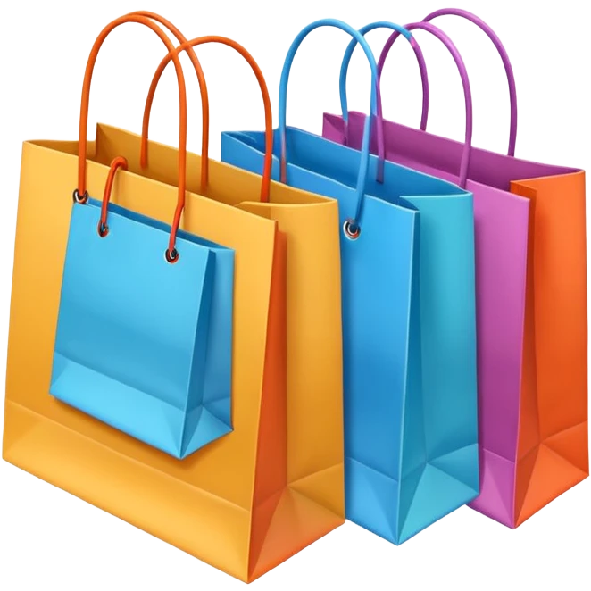 shopping bags emoji