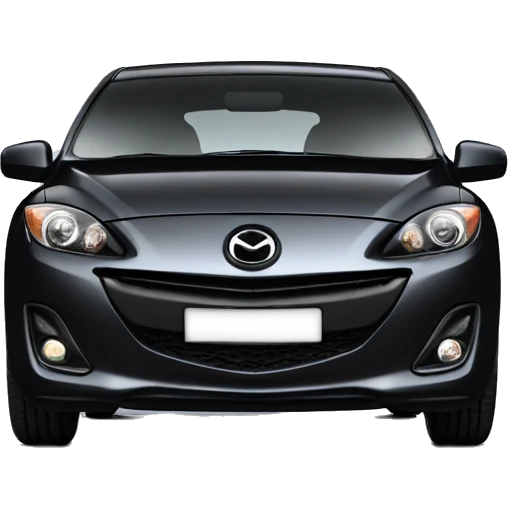 Mazda 3 Bl 2010 black emoji