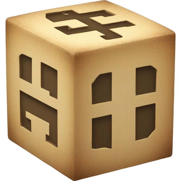 A lucky block emoji