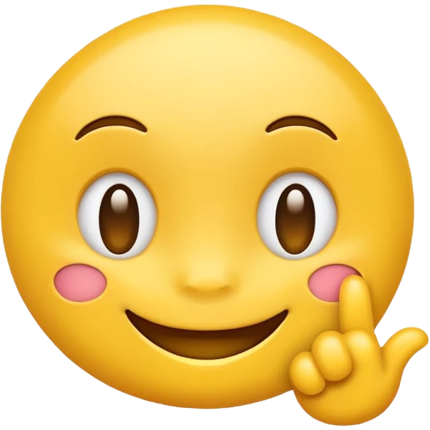 simple and friendly chat emoji with speech bubble emoji