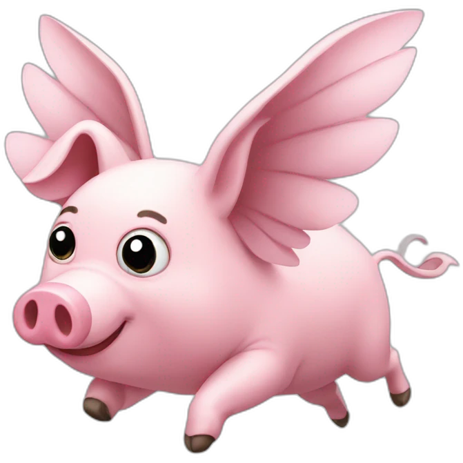 flying pig emoji