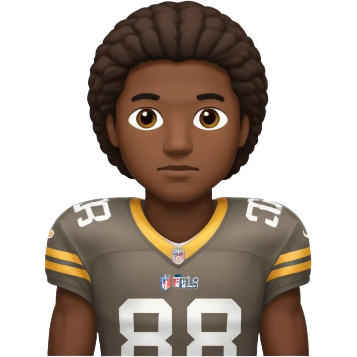 NFL players jersey emoji