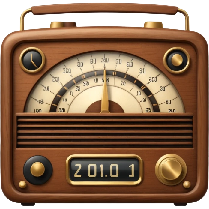 old radio emoji