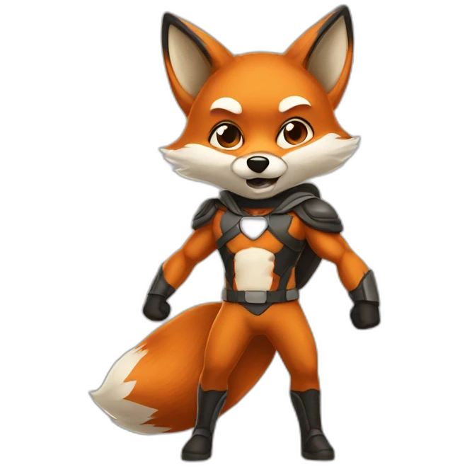 fox super hero emoji