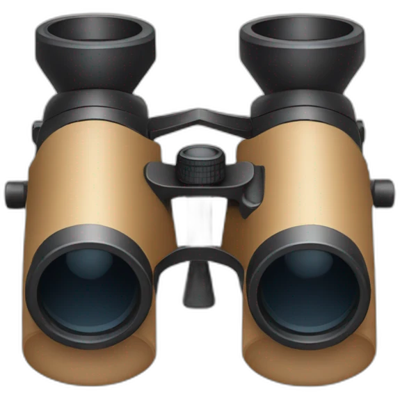 cute binoculars emoji