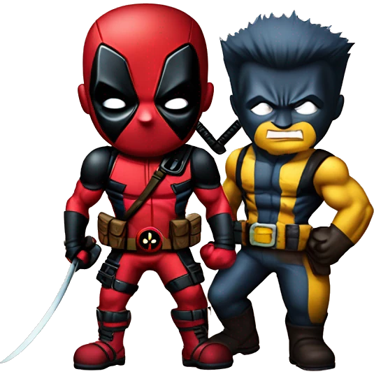 deadpool and wolverine emoji