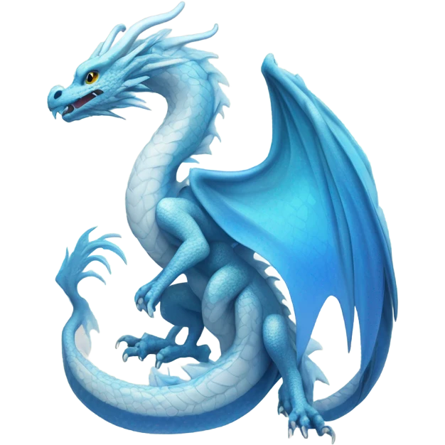 Haku the dragon emoji