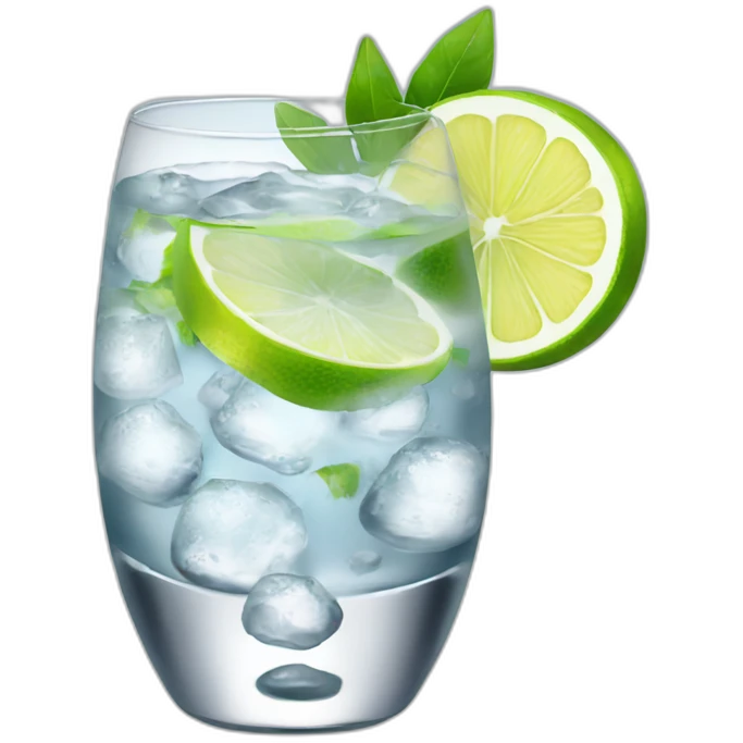 Gin tonic emoji
