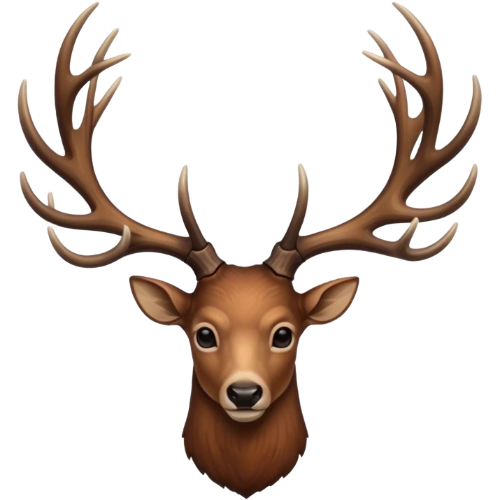 Deer antlers emoji