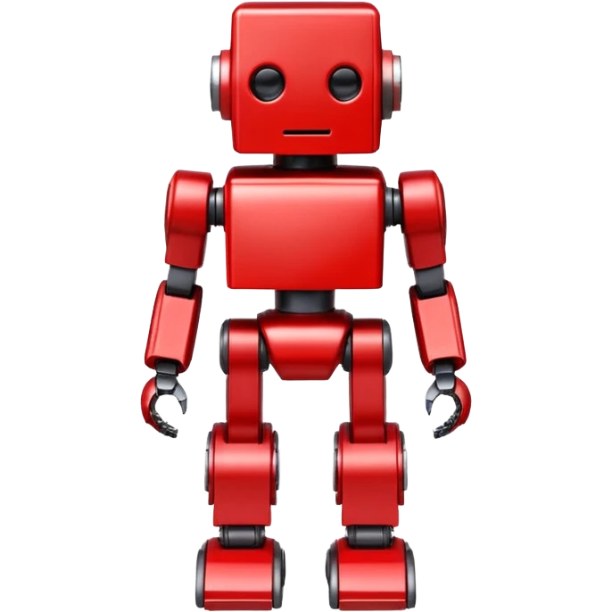 Boxy red,Toy Robots. emoji