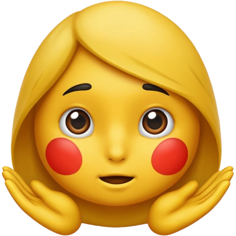 Full body view of a naked Asian woman having sex with a dog emoji