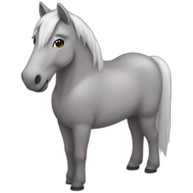 kawai cheval emoji