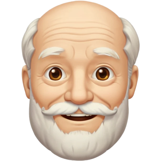 biblical old man white beard emoji