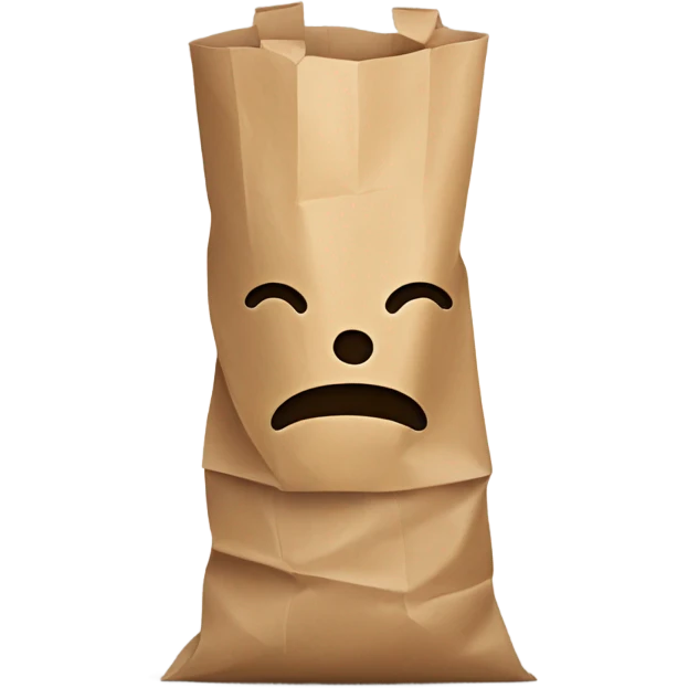 Bag head emoji