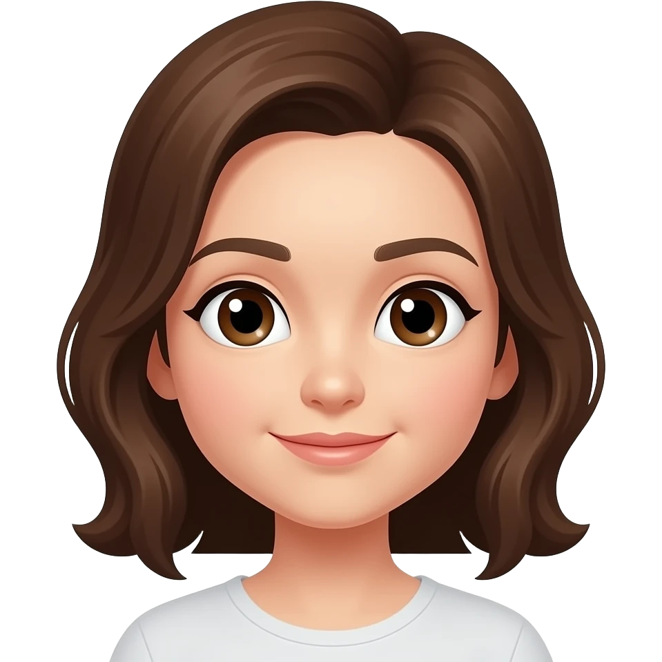 Just the brown eyes emoji