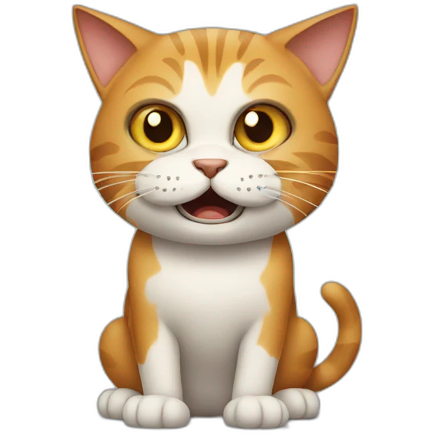 mad cat emoji