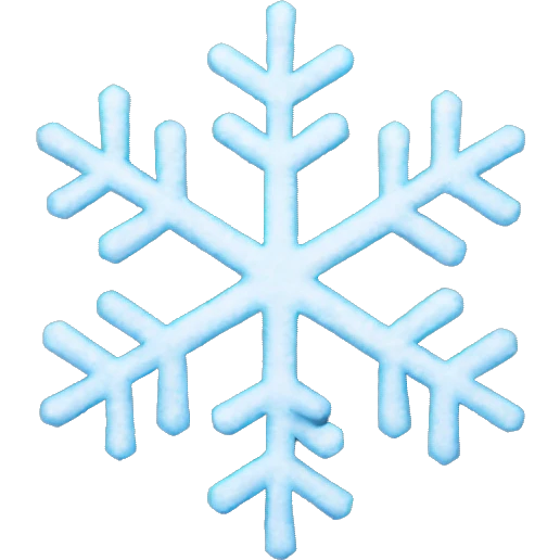 Snowflake  emoji