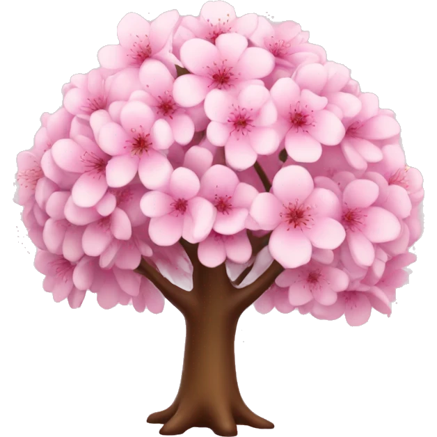 Cherry blossom tree emoji