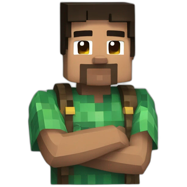 steve de Minecraft emoji