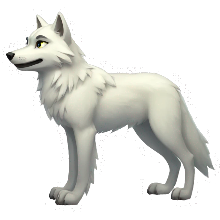 Animal-Jam-Arctic-Wolf full body emoji