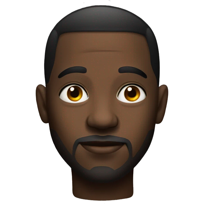 face tattooed black man emoji