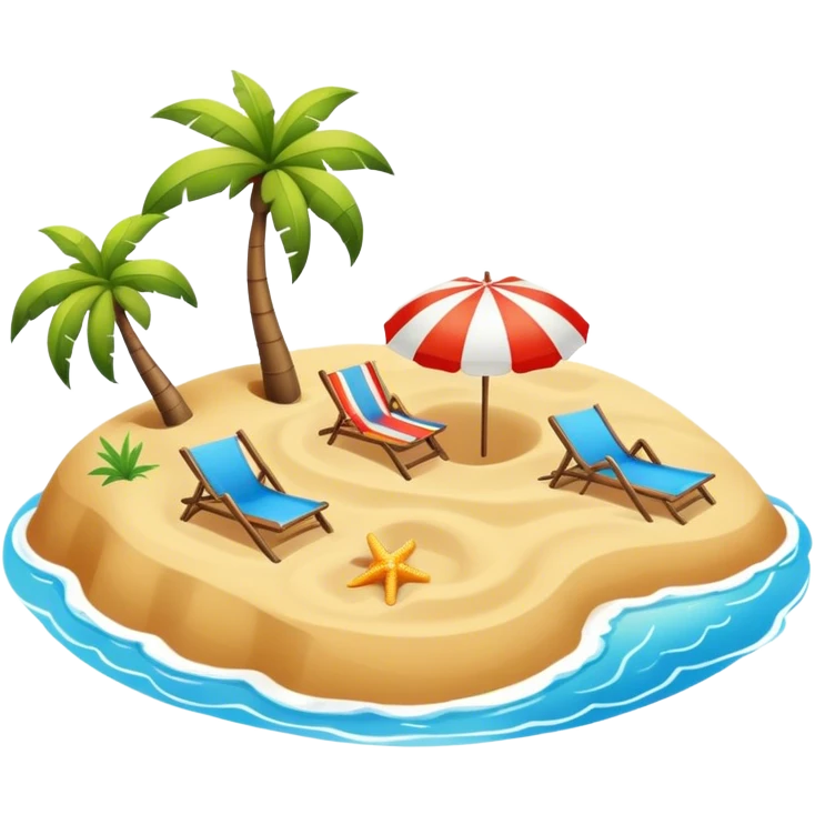 Beach emoji