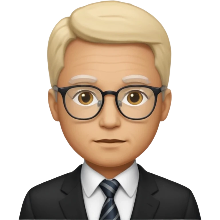 Professor in the la casa de papel TV show emoji