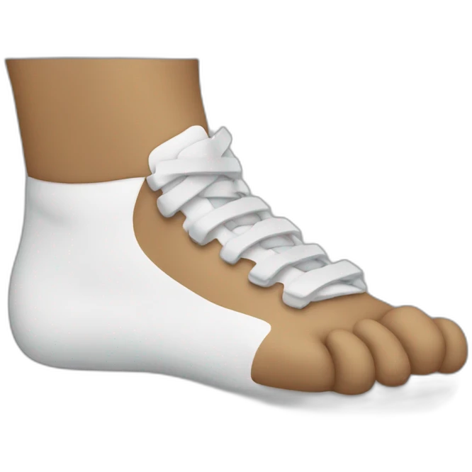 Foot emoji