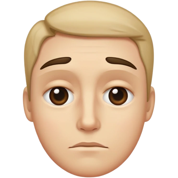 Cara con ojeras y cara cansada  emoji