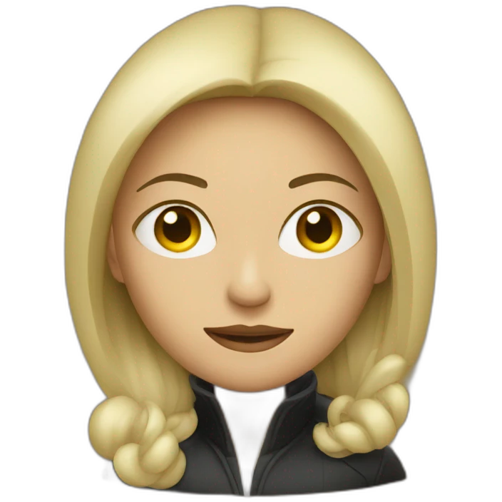 Woman being a spy emoji