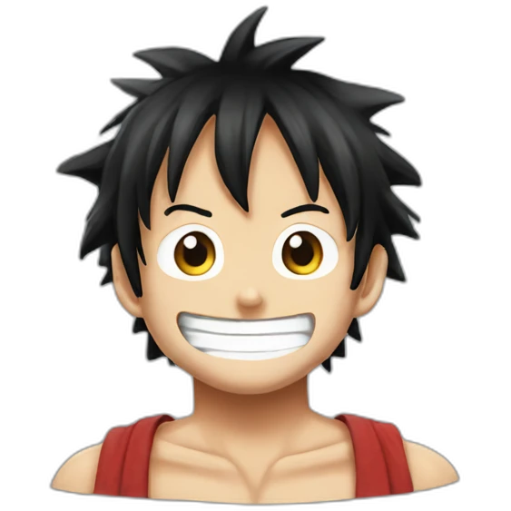 Luffy cute emoji