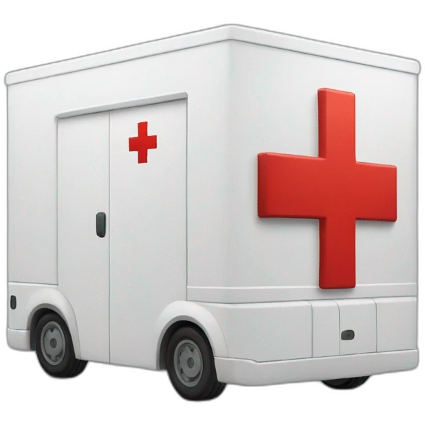Red cross logistics logo emoji
