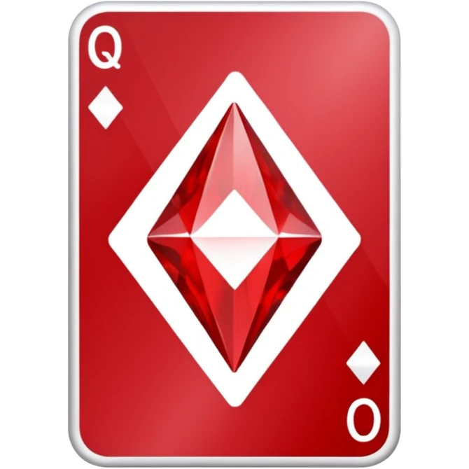 card symbol diamond emoji