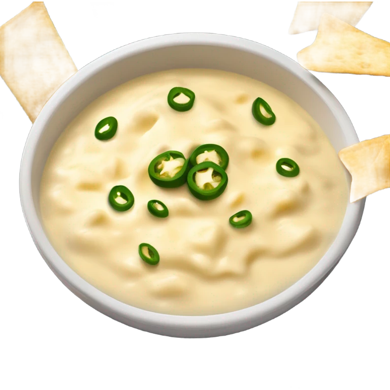 Chips and cheese dip emoji