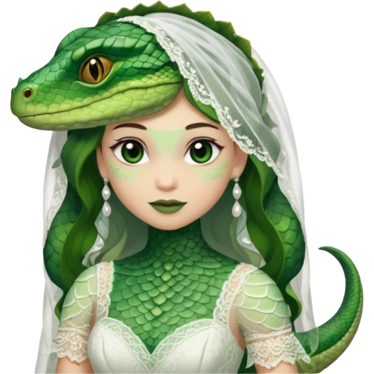 bride reptile emoji