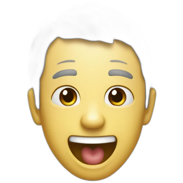 Cracher de l'eau à force de rire emoji