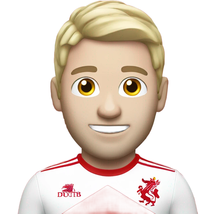 Tommy liverpool fc supporter with white skin emoji