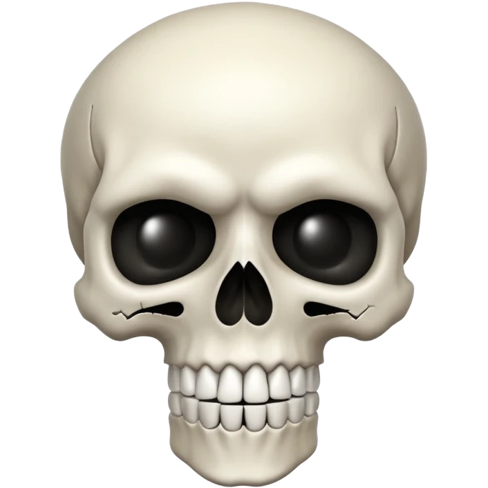 Un crâne qui dit des mot interdit emoji