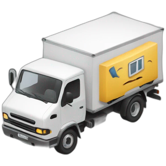 removals truck emoji