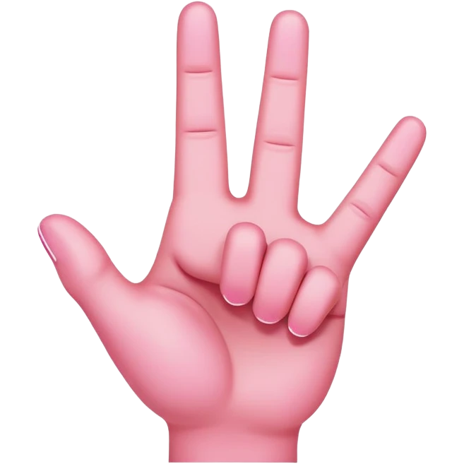 pink middle finger  emoji