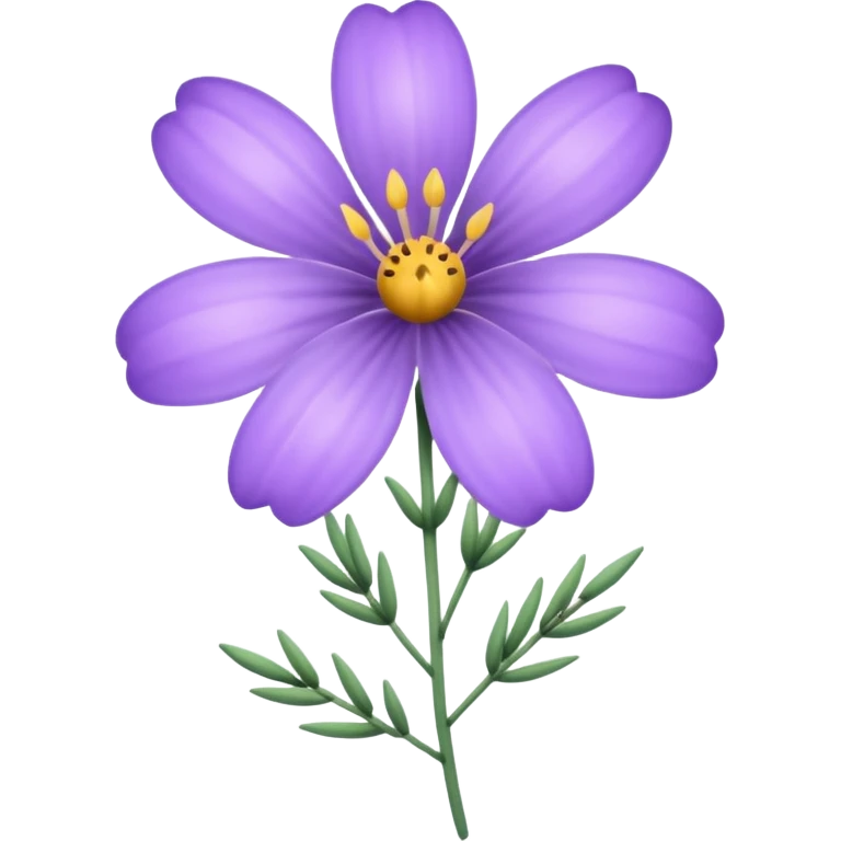 Please the flower levandul emoji