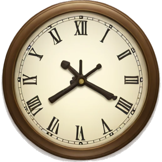 clock that tea  emoji